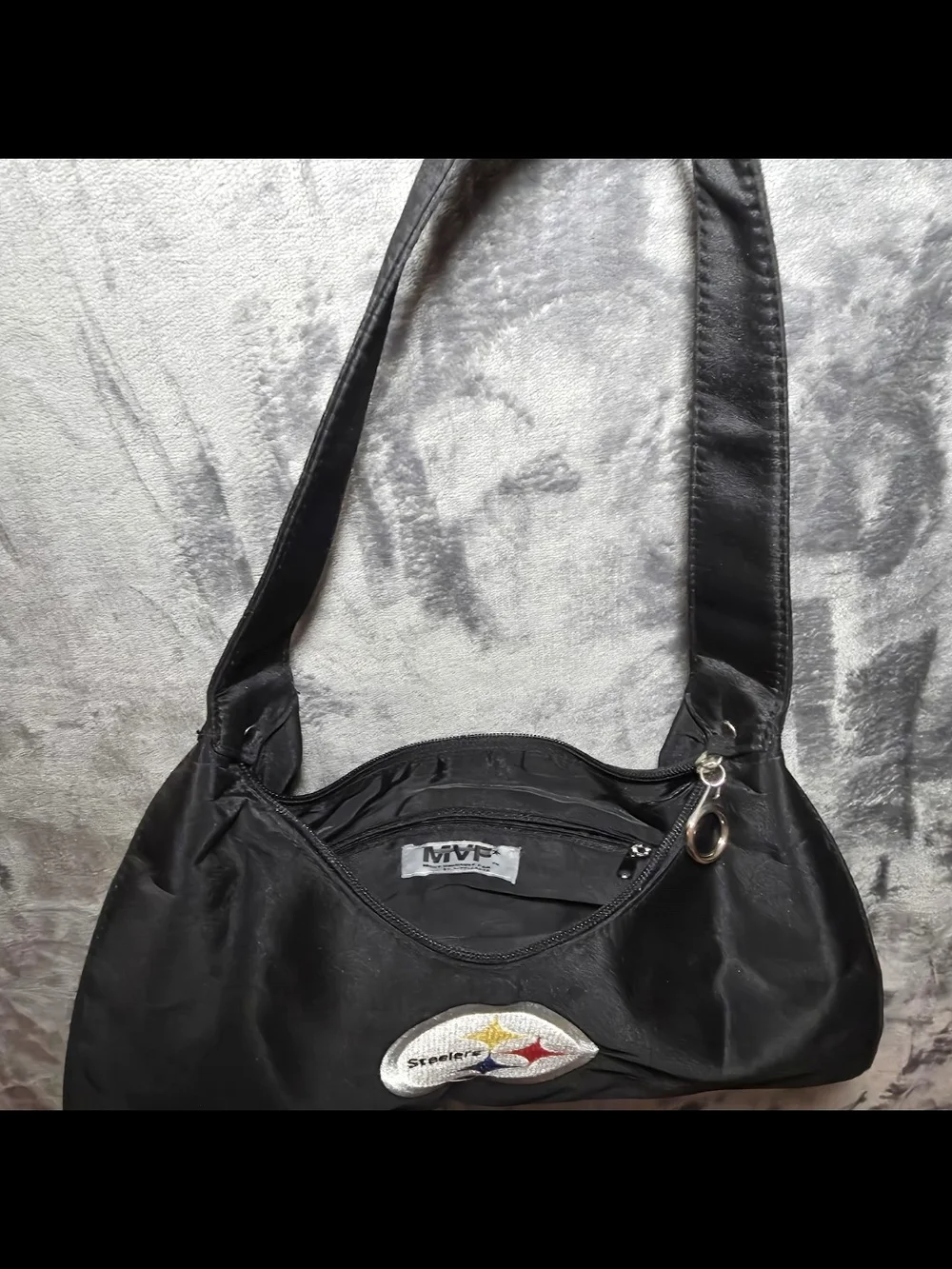Officially Licensed NFL Pittsburgh Steelers MVP Shoulder Purse